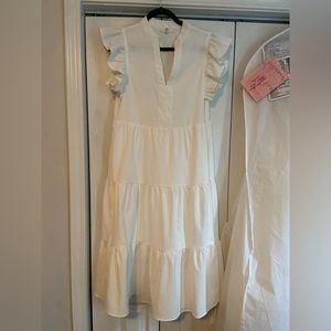 Entro White Maxi Dress